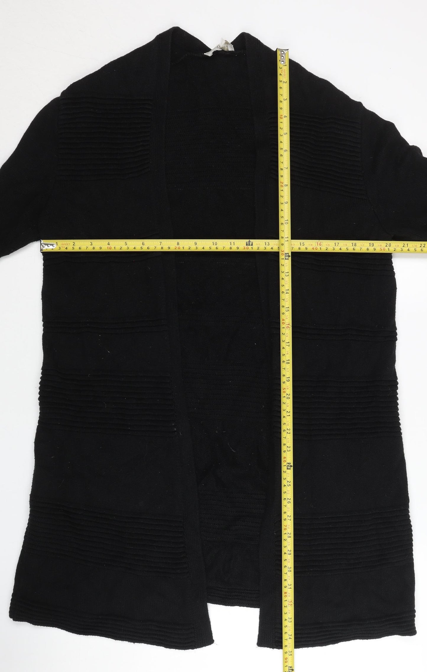 Monsoon Womens Black Medium Long Sleeve Knit Cardigan