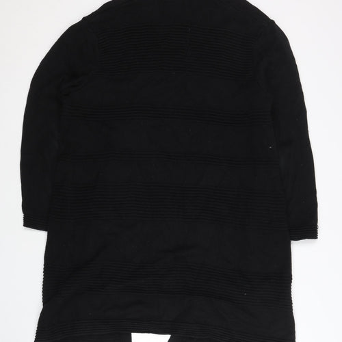 Monsoon Womens Black Medium Long Sleeve Knit Cardigan