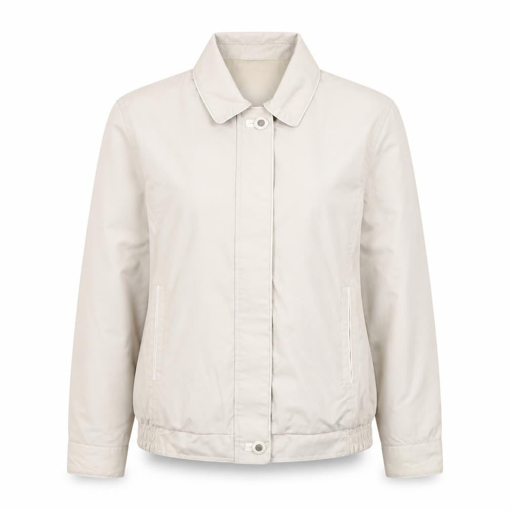BHS Women Beige Jacket Size 14 Basic Casual Spring Coat