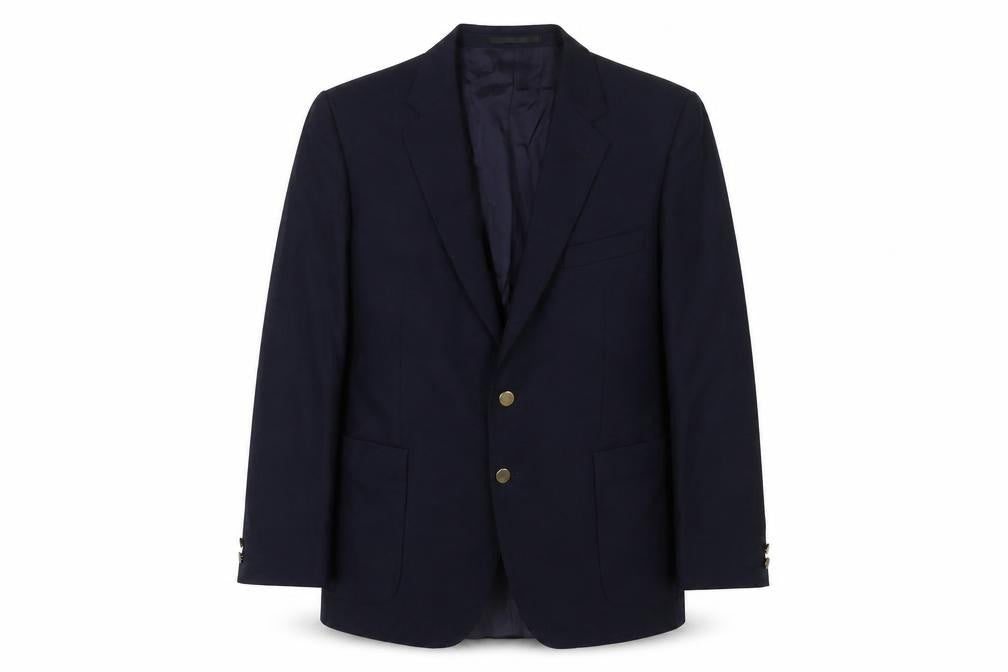 Marks & Spencer St Michael Men’s Blue Wool Blazer 43 Short Classic