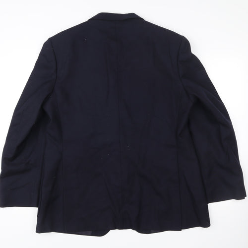 Marks and Spencer St Michael Men’s Blue Wool Blazer 43 Short Classic