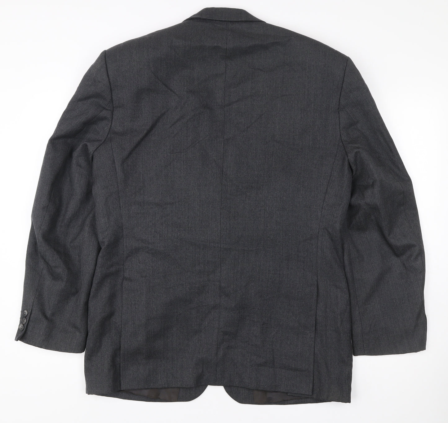 Chatsworth Men’s Grey Wool Blazer Jacket Size 40R Single Breasted