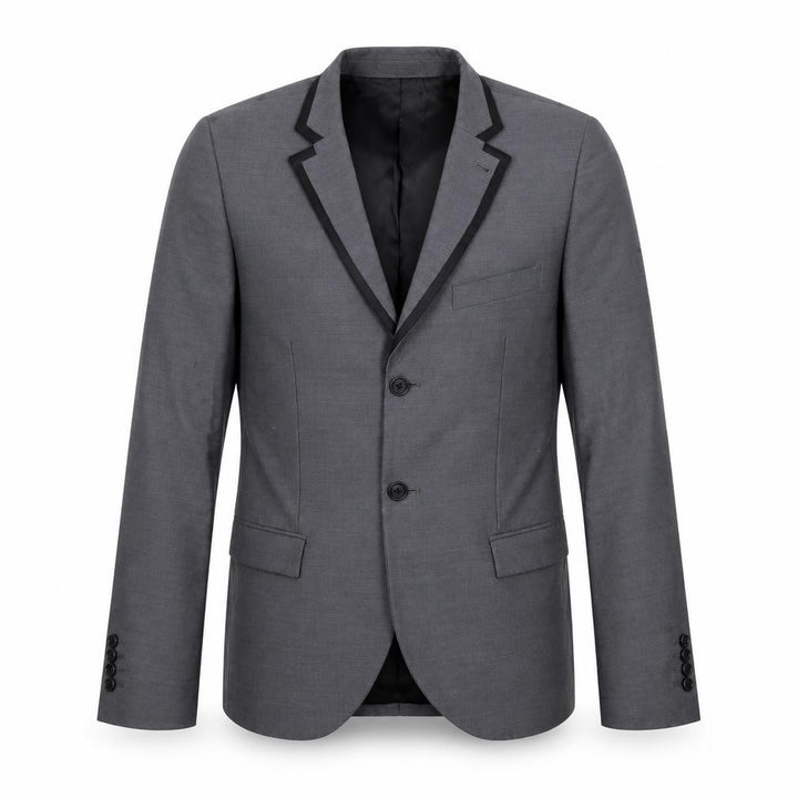 Topman Men's Grey Slim Fit Blazer Jacket Size 36 Chest Formal
