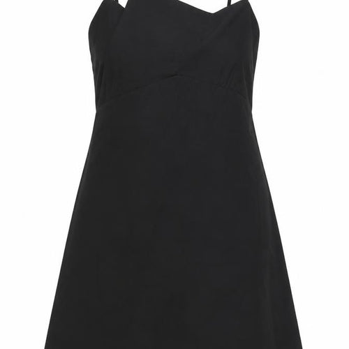 Zara Women’s Black Slip Dress S Short Strappy V-Neck Party