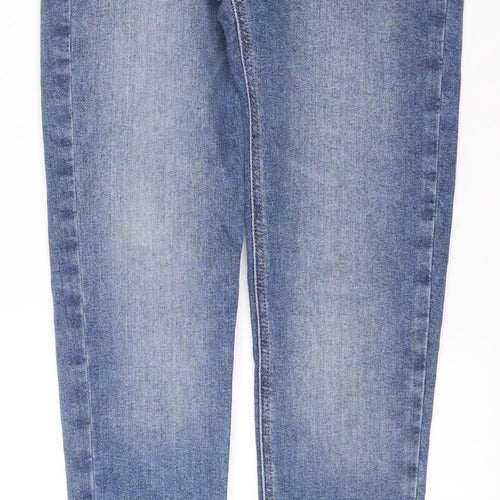 Topshop Women Blue Size 8 Skinny Slim Fit Denim Jeans W25 L32