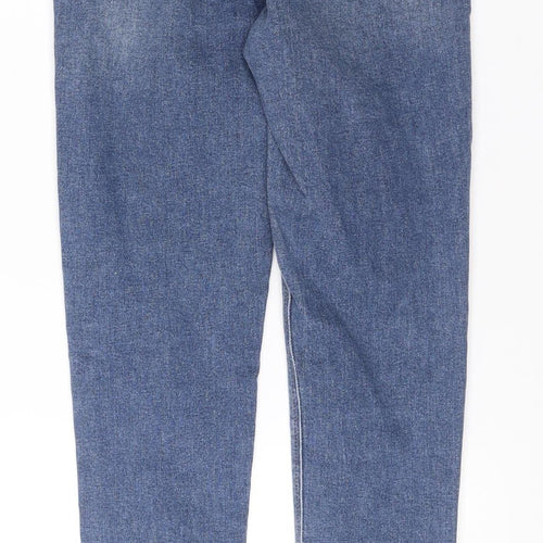 Topshop Women Blue Size 8 Skinny Slim Fit Denim Jeans W25 L32