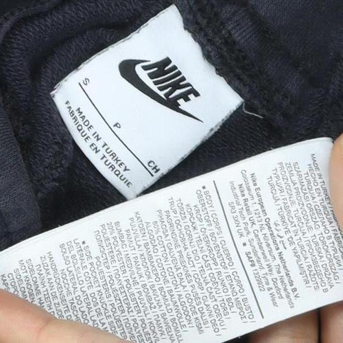 Nike Men's Black Jogger Sweatpants Size S Cotton Blend