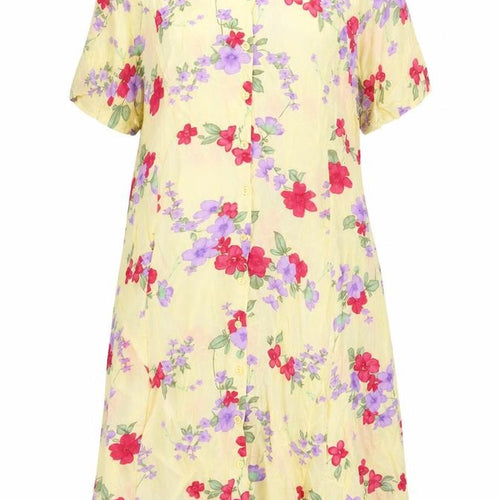 Classics Women’s Multicoloured Floral Midi Shirt Dress L