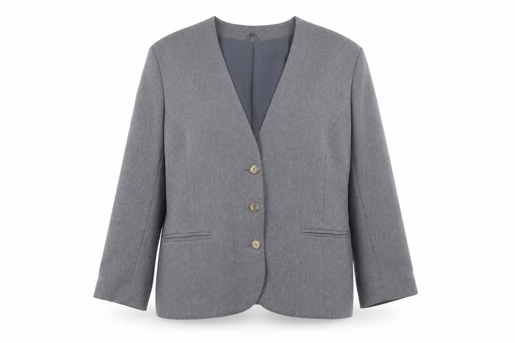 Debenhams Classics Women's Grey Size 12 Suit Jacket Blazer