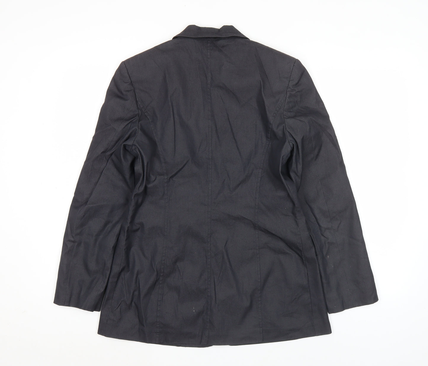 Pennyblack Womens Black UK 14 Classic Single-Breasted Blazer Jacket