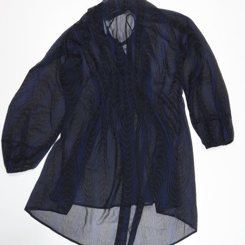 French Connection Women’s Black Polka Dot Shift Dress UK 12
