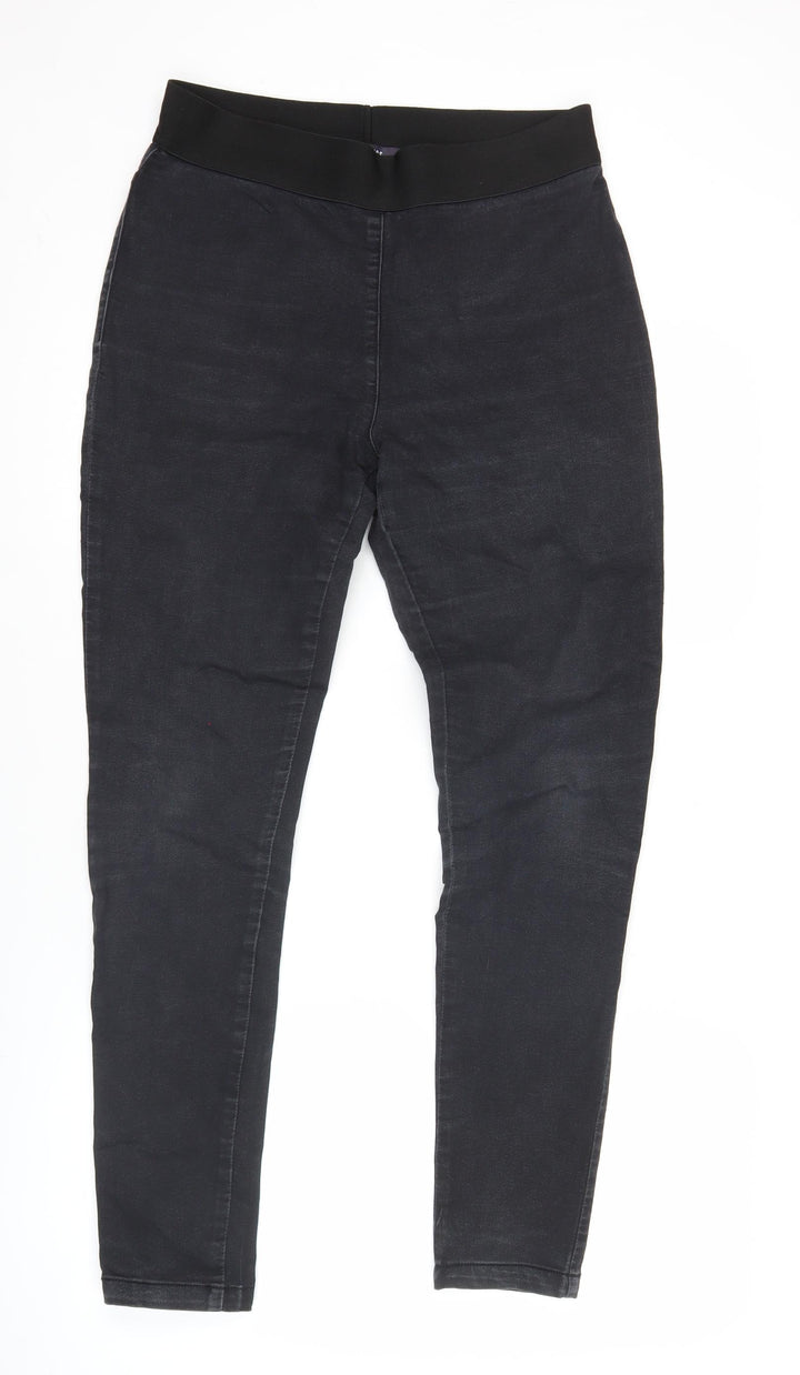 Marks and Spencer Teens Black Skinny Slim Fit Jeans Size 12