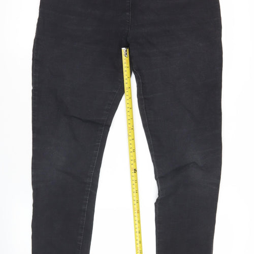 Marks and Spencer Teens Black Skinny Slim Fit Jeans Size 12