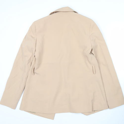 Miss Selfridge Women’s Beige Blazer UK 6 Tailored Jacket