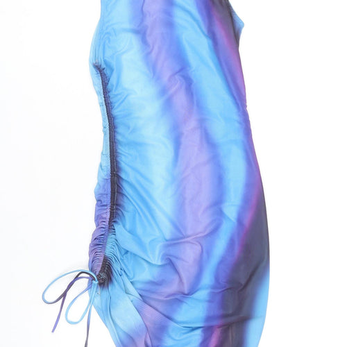 Motel Women’s Multicoloured XS Asymmetric Tank Dress Ruched