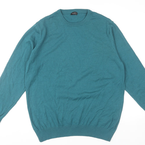 Altinyildiz Classics Women Green L Pullover Crew Neck Acrylic Jumper