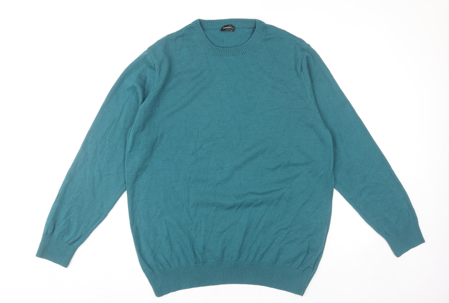Altinyildiz Classics Women Green L Pullover Crew Neck Acrylic Jumper