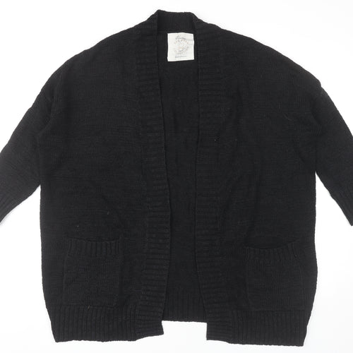 Havana Knitwear Collection Womens Black Size S Cardigan Jumper