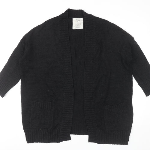 Havana Knitwear Collection Womens Black Size S Cardigan Jumper