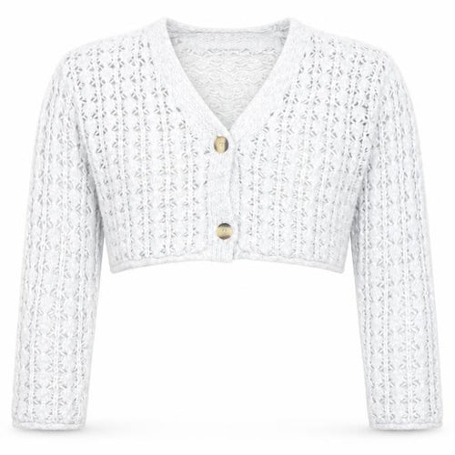 Zara Girls Grey Knit Button Cardigan Jumper 11-12 Years V-Neck Long Sleeve