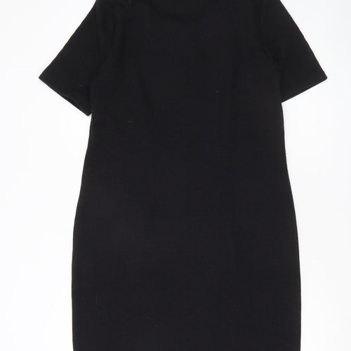 Marks and Spencer Women’s Black Beaded Sheath Dress Size 12
