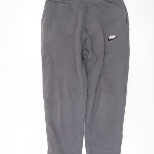 Nike Men’s Grey Jogger Sweatpants Small Elastic Waist Casual