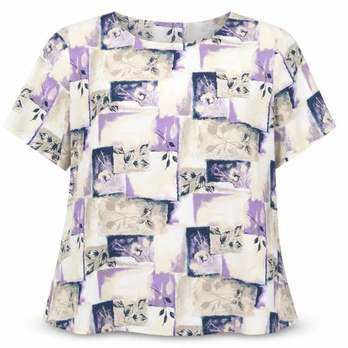 Berkertex Women’s Multicoloured Petite Blouse Size 20 Short Sleeve