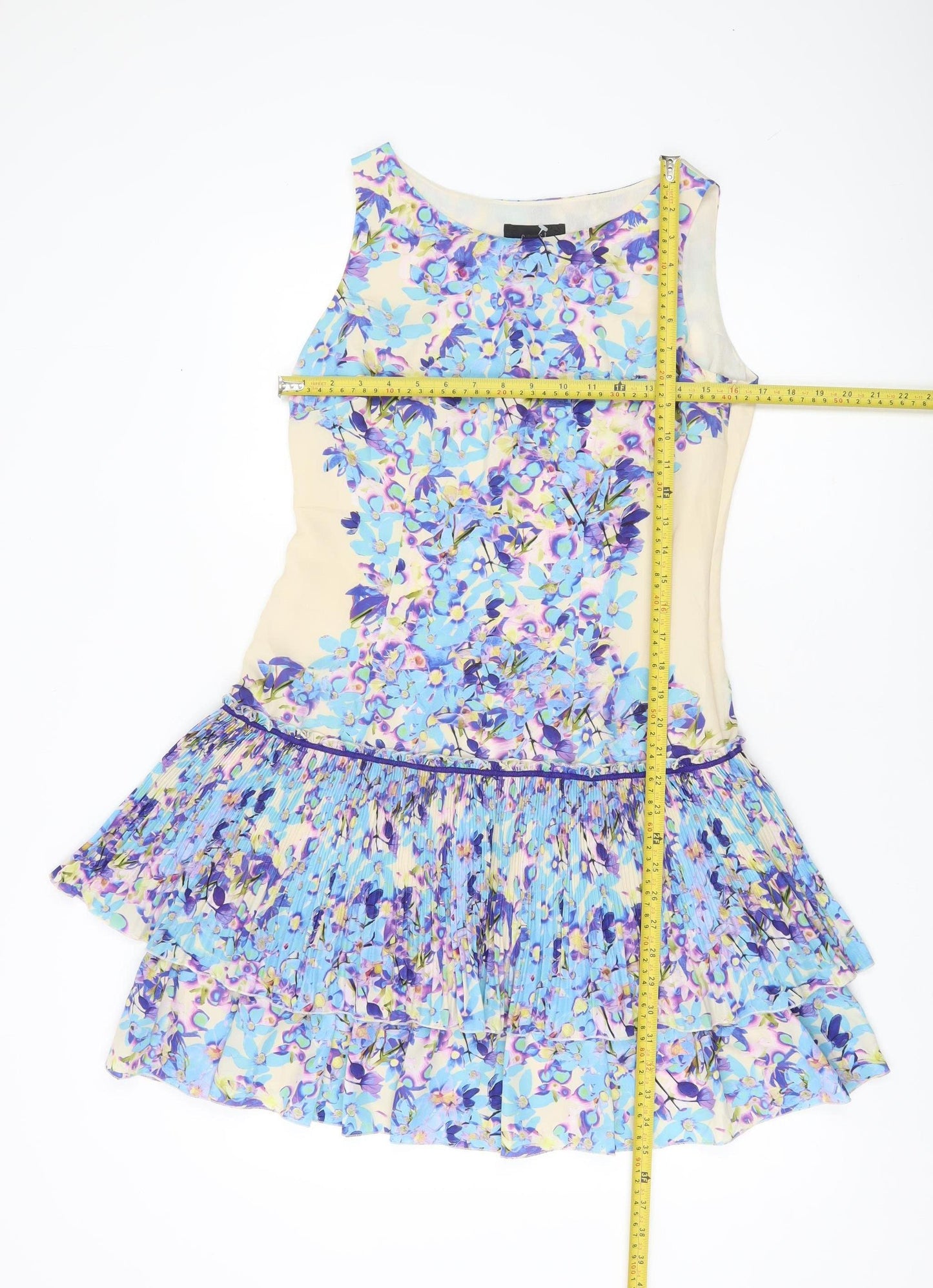 Coast Women’s Multicoloured Floral A-Line Mini Dress Size 10