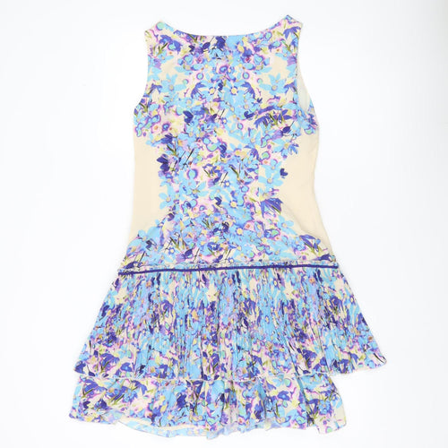 Coast Women’s Multicoloured Floral A-Line Mini Dress Size 10
