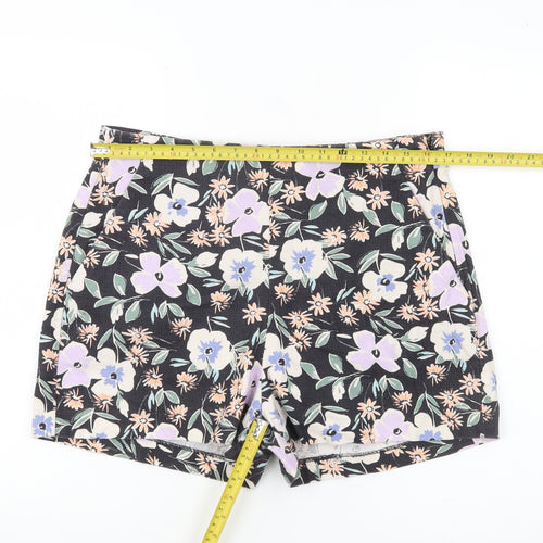 Gap Women’s Multicoloured Floral Cotton Chino Shorts UK 16