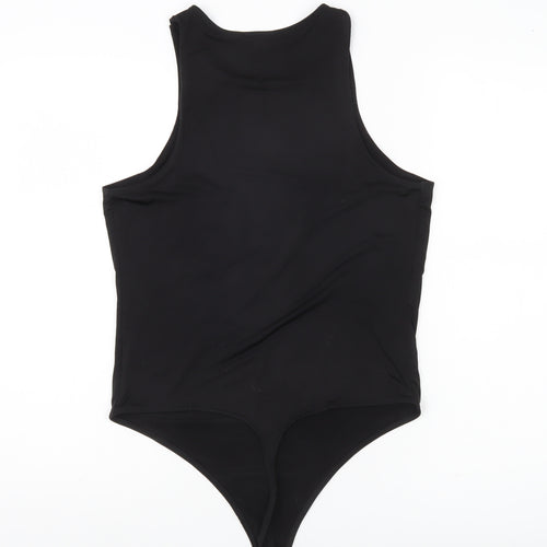 Express Women’s Black Bodysuit L Slim Fit Sleeveless Scoop Neck