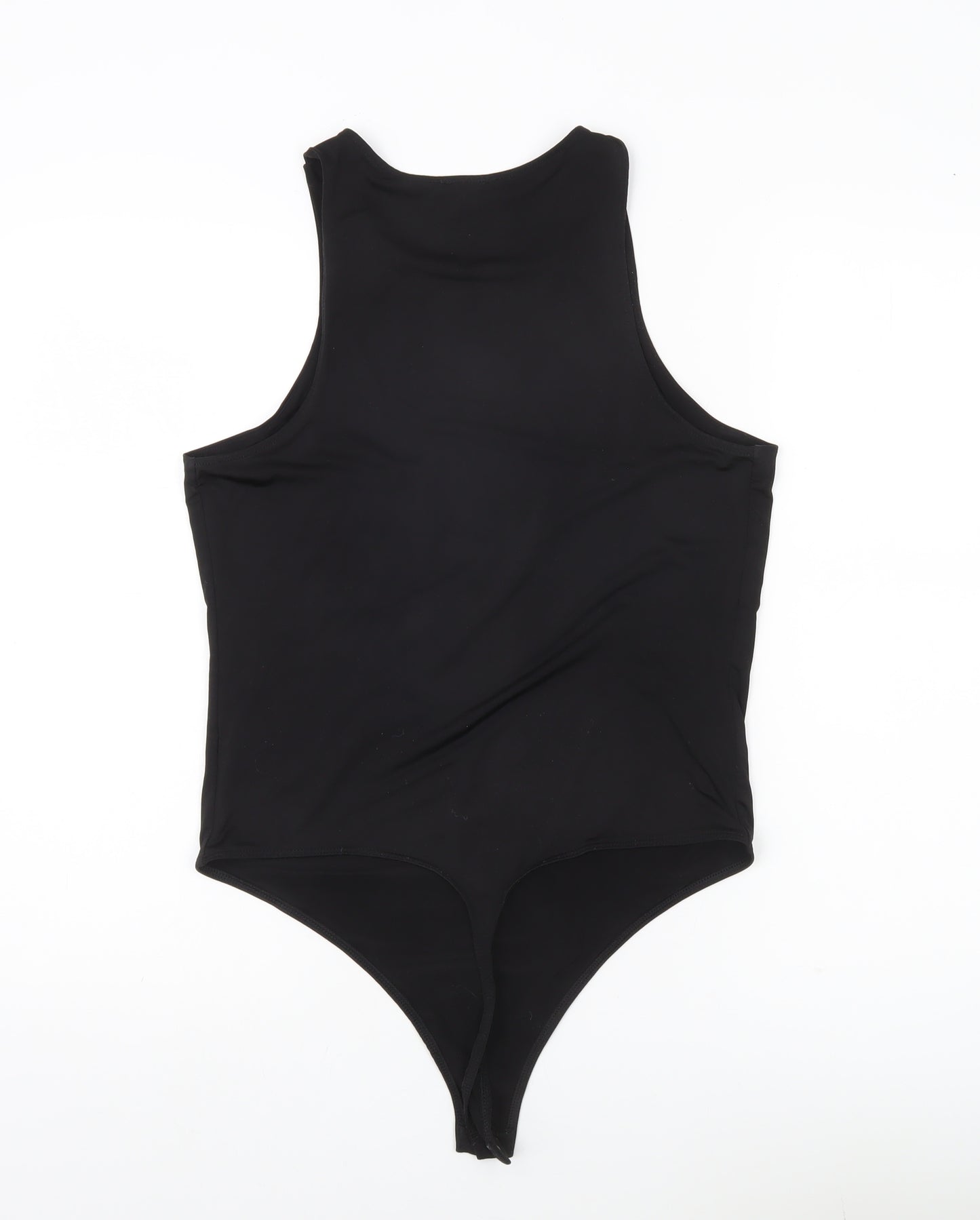 Express Women’s Black Bodysuit L Slim Fit Sleeveless Scoop Neck