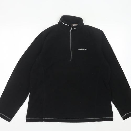 Craghoppers Womens Black Fleece Pullover Sweatshirt UK14