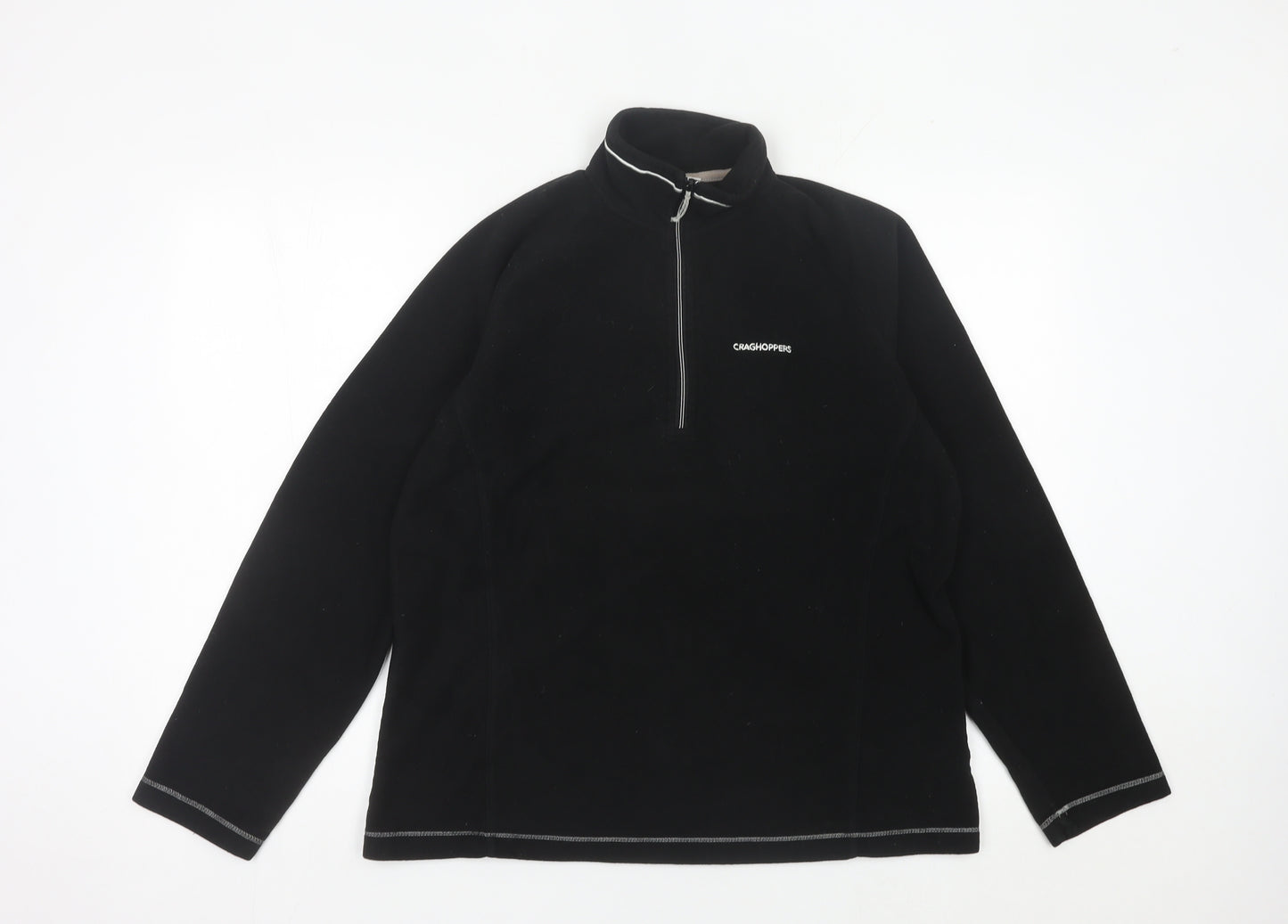 Craghoppers Womens Black Fleece Pullover Sweatshirt UK14