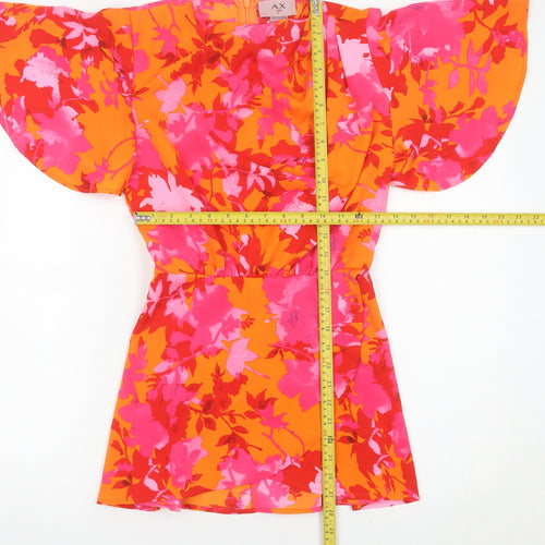 AX Paris Women’s Multicoloured Floral Mini Dress Size 8