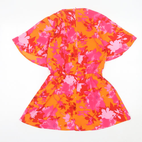 AX Paris Women’s Multicoloured Floral Mini Dress Size 8