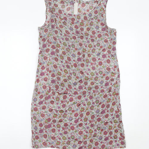 Zara Basic Women’s Multicoloured Floral Shift Dress Size 12