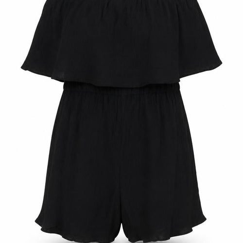 ASOS Women’s Black Tall S Off Shoulder Viscose Playsuit