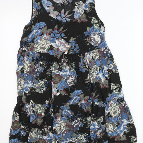 American Eagle Outfitters Women’s Black XS Floral Skater Dress