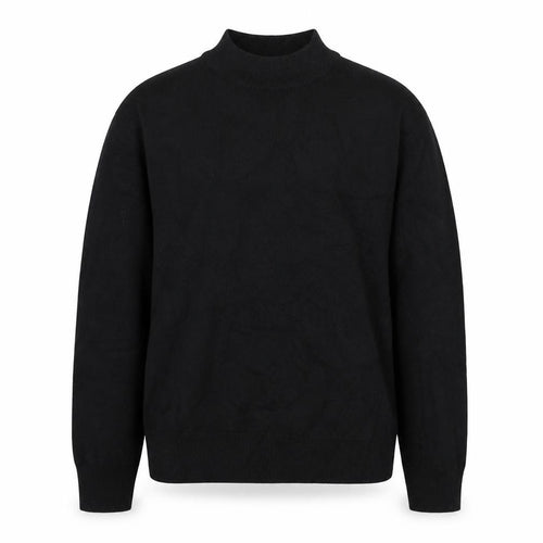 Zara Girls Black Mock Neck Pullover Jumper 11-12 Years Long Sleeve
