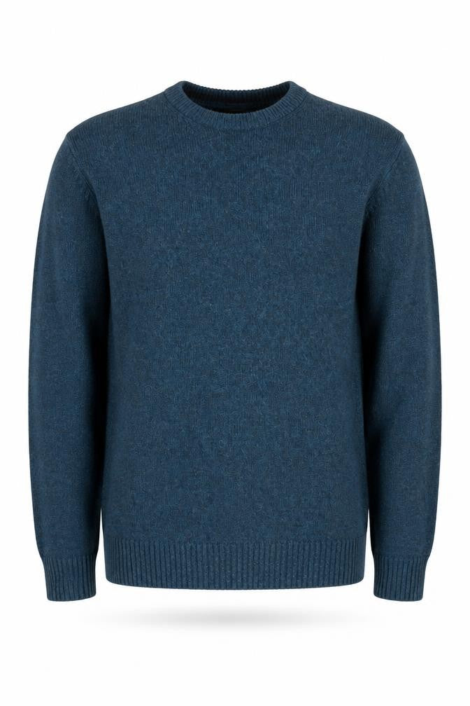 Debenhams Men’s Blue Wool Blend Jumper Size S Crew Neck