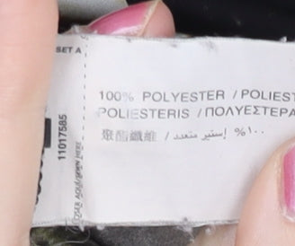 MNG Collection Womens Multicoloured Button-Up Blouse M