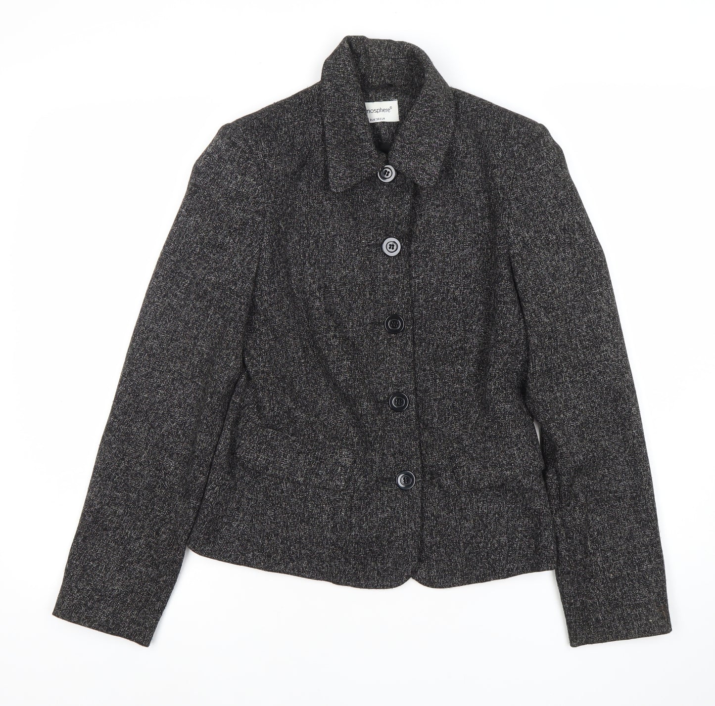 Atmosphere Women’s Grey Suit Jacket Size 8 Tailored Workwear