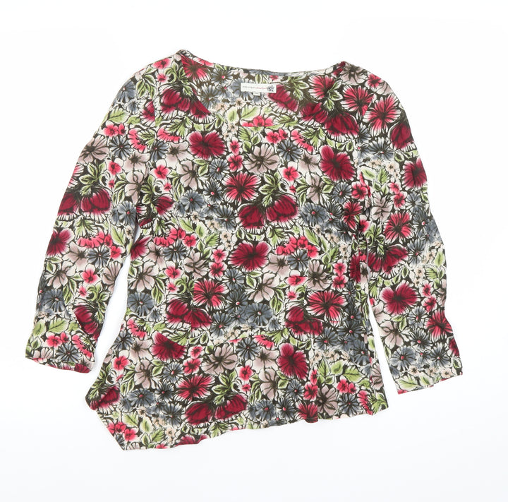 Pure Love by Inception Womens Multicoloured Floral Blouse Size 8