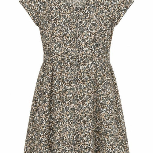 Gap Girls Multicoloured Floral Shirt Dress 12-13 Years Viscose Knee Length