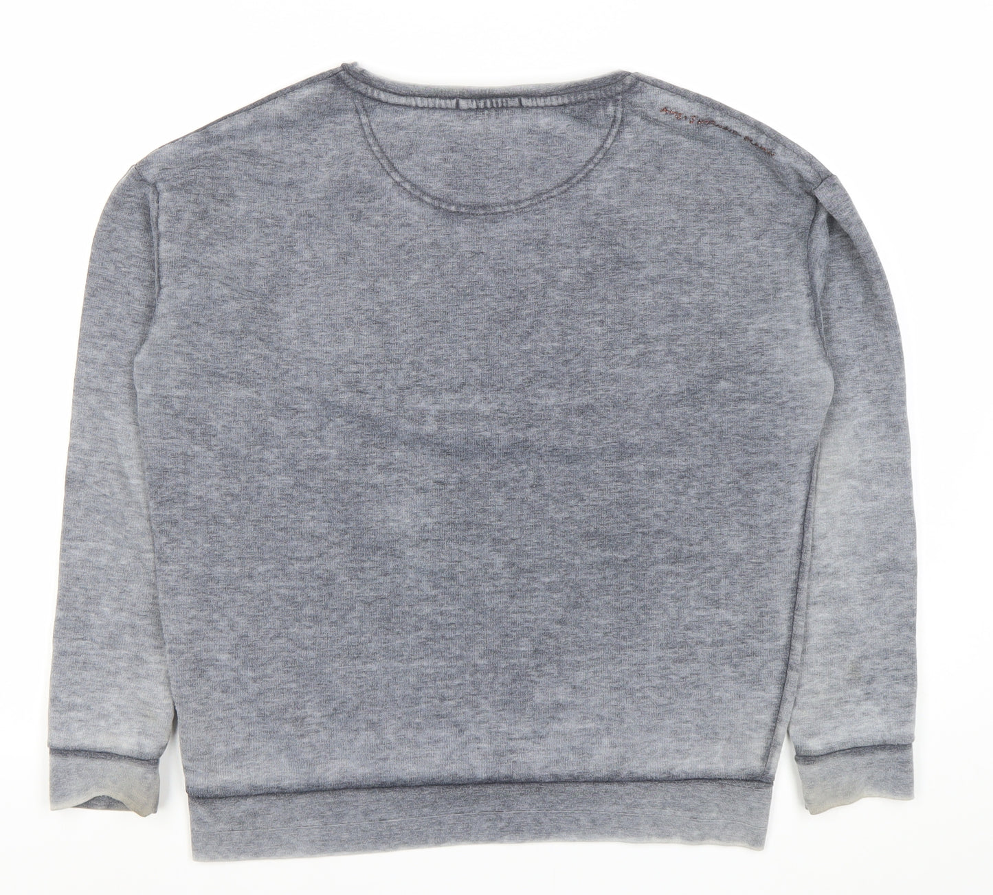 Maison Scotch Womens Grey Sweatshirt Size S Summer of '86 Pullover