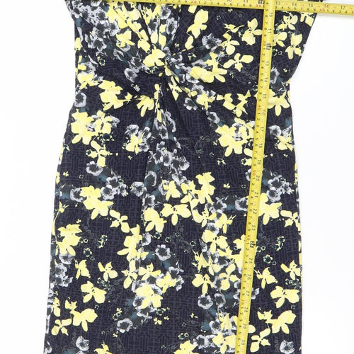 Marks and Spencer Women’s Multicoloured Floral Sheath Dress Size 12