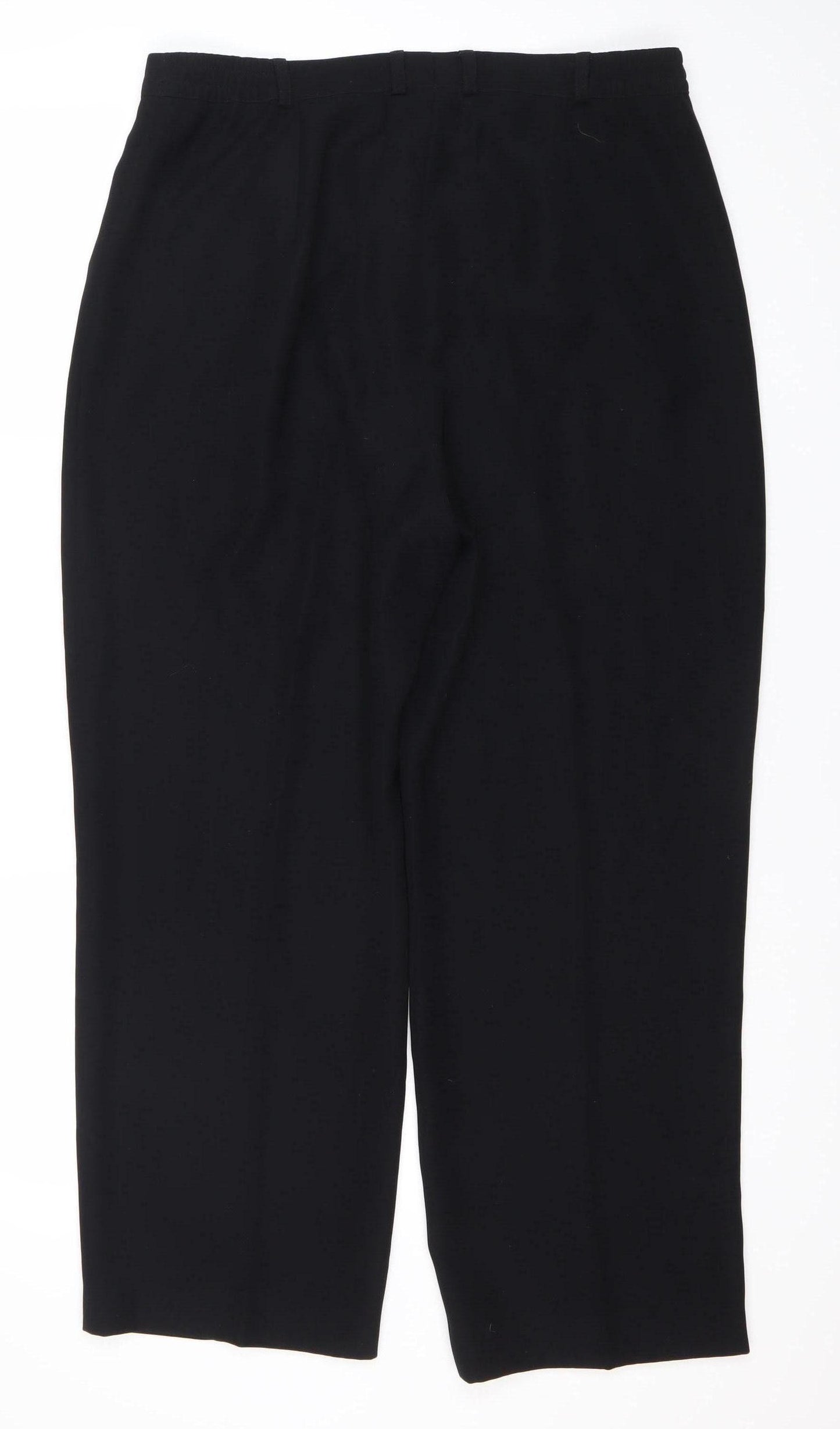 Marcona Women’s Black Size 14 Straight Leg Dress Pants
