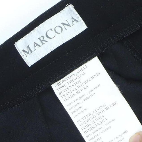 Marcona Women’s Black Size 14 Straight Leg Dress Pants