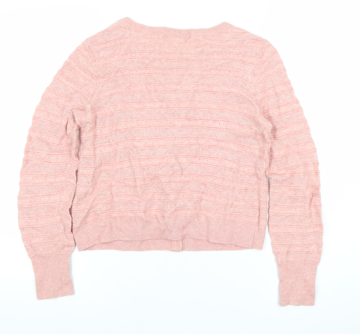 Cath Kidston Women’s Pink Wool Blend Cardigan Jumper Small